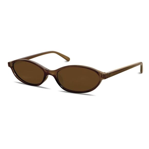 New retro oval sunglasses main image 6